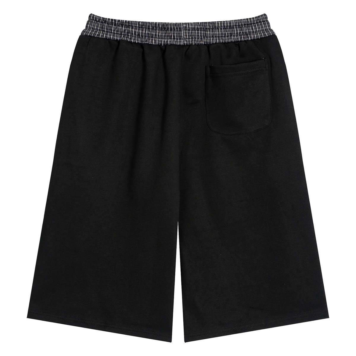 DoveMade Black Plaid Shorts