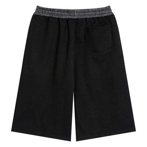 DoveMade Black Plaid Shorts