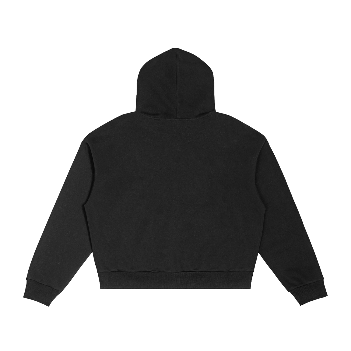 DoveMade Black Plaid Zip Hoodie