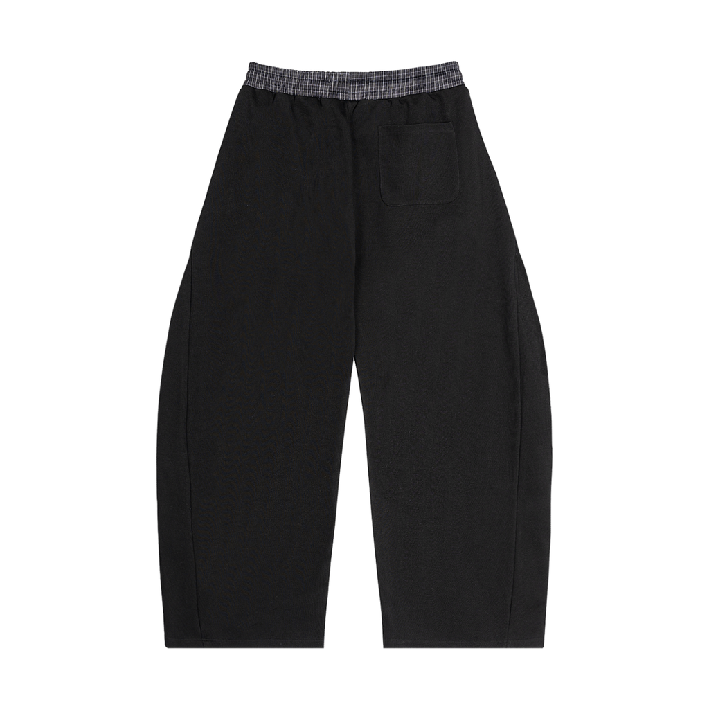 DoveMade Black Plaid Sweats