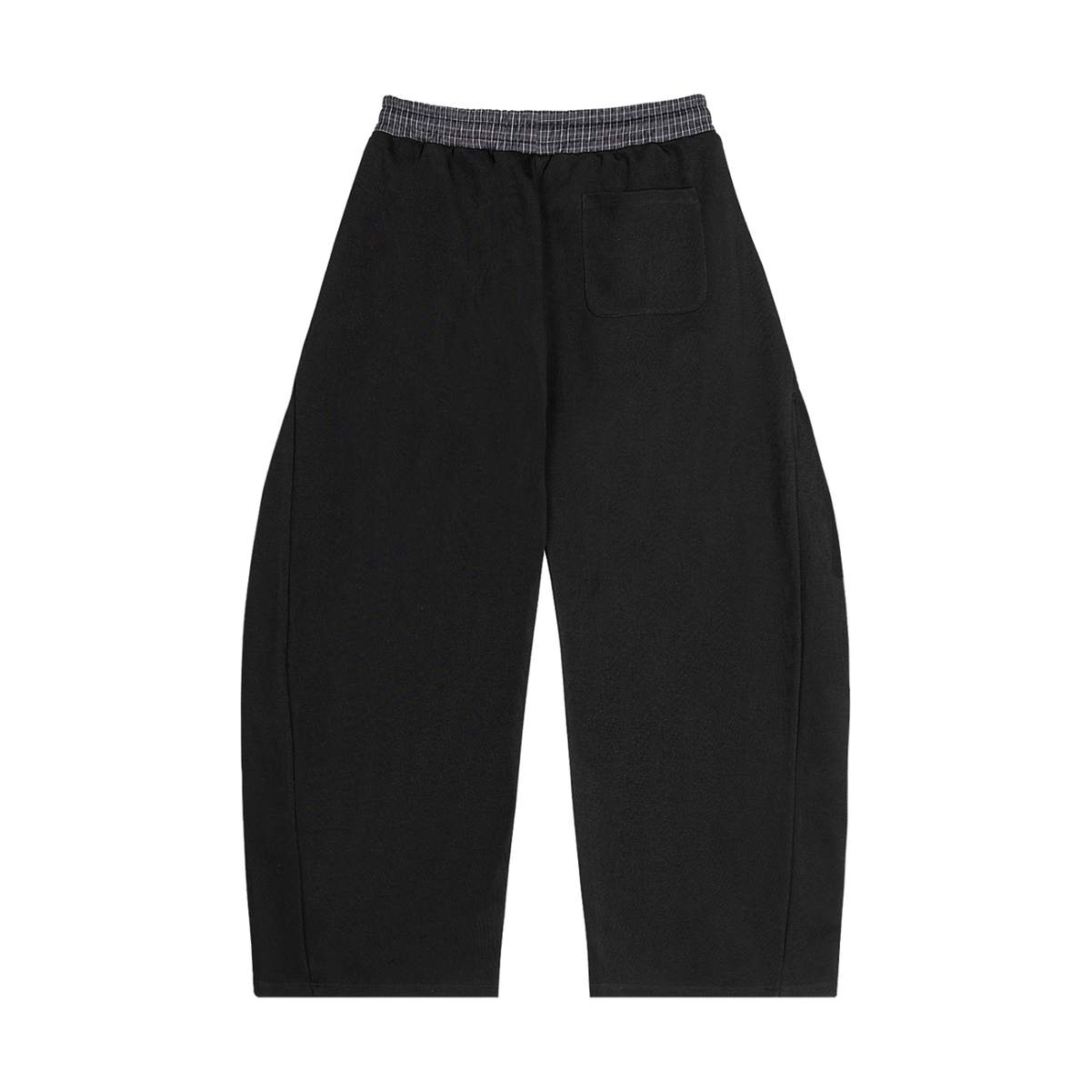 DoveMade Black Plaid Sweats